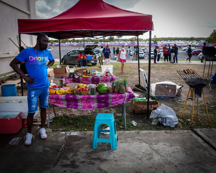 Fruit seller