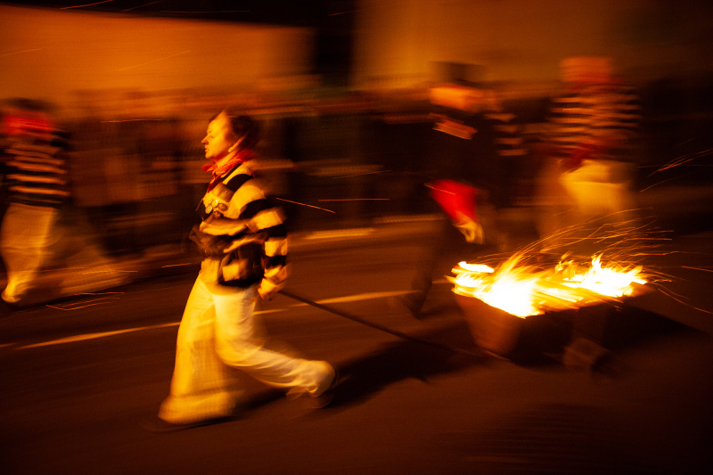 Barrel fires