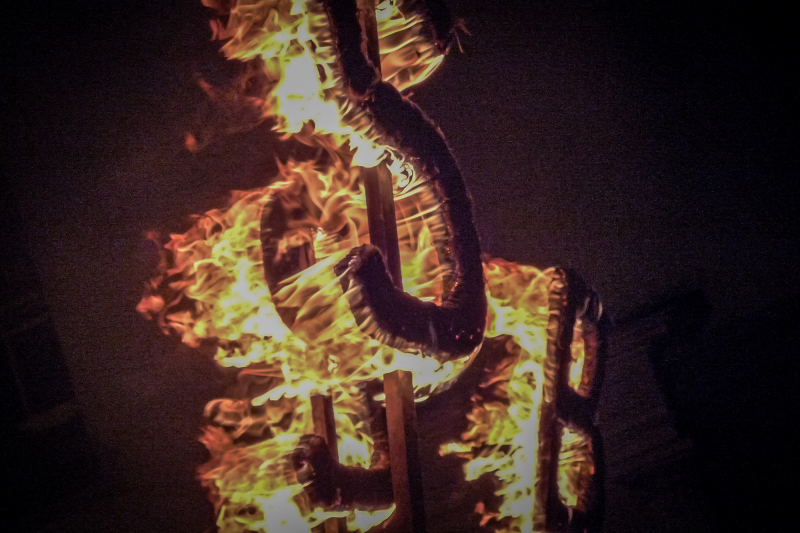 SSB on fire