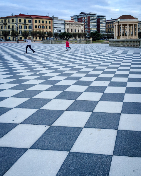 Checkerboard square