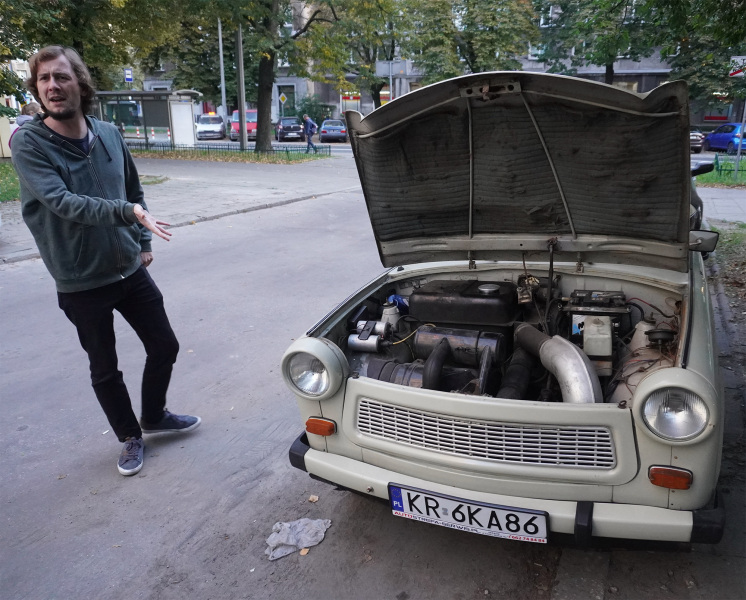 Nowa-Huta-Maciek-and-his-Trabant