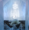 Art room at the Ice Hotel in Jukkasjärvi, Sweden (Peter Moore)