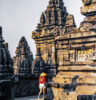 Jacqueline at Borobudur (Peter Moore)