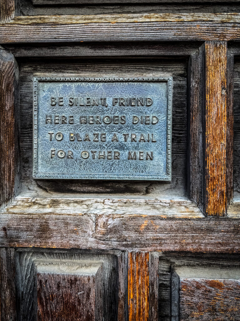 Entrance door to The Alamo (Peter Moore)