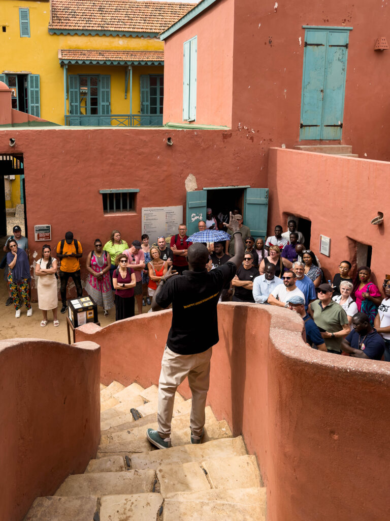 Tour guide, House of Slaves, Gorée Island, Senegal