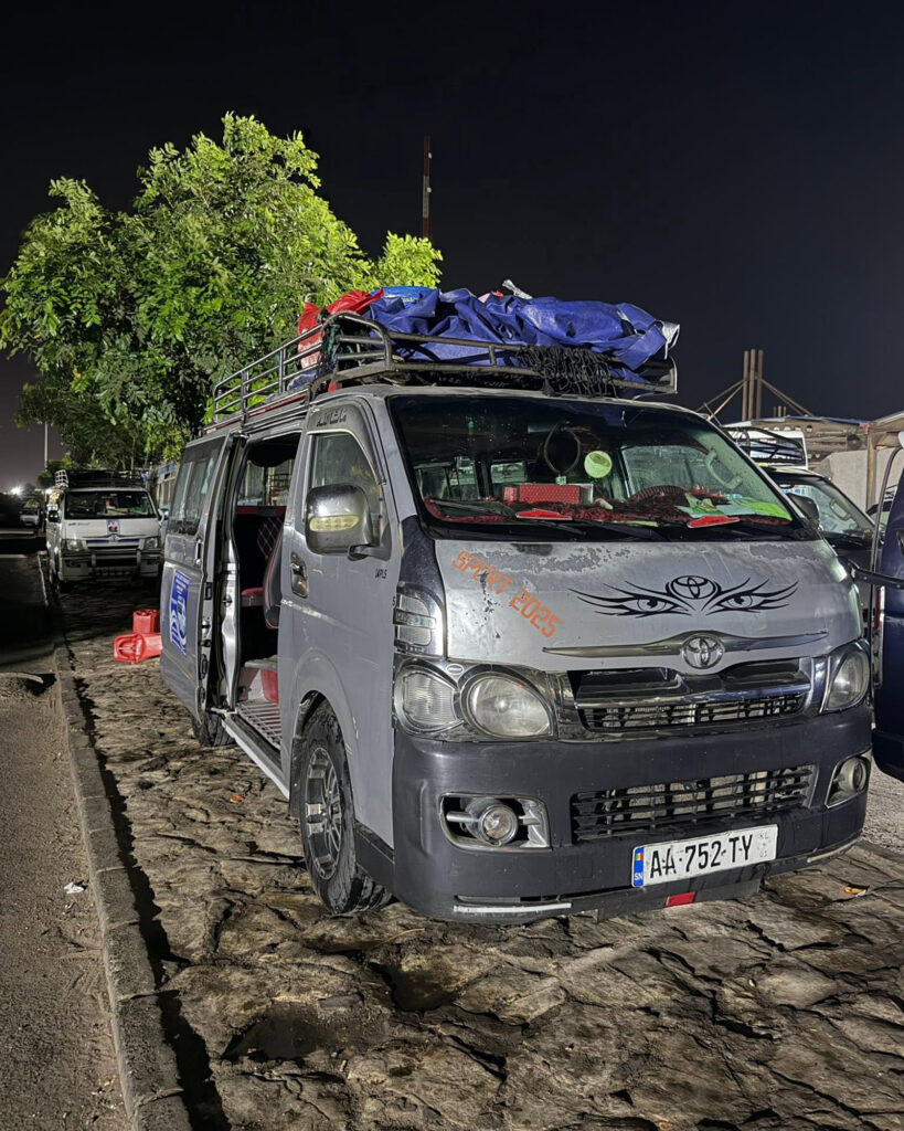 Minivan to St Saint Louis from Dakar (Peter Moore)